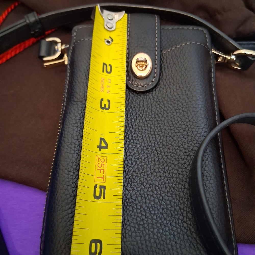 COACH Turnlock Chain Phone Crossbody Wallet - Picture 7 of 16